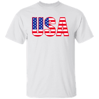 Графика Америка патриотична САЩ 4-ти юли Ден на независимостта колекция мъжки тениски