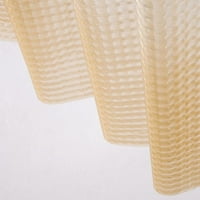 Нежна домашна мъгла 3Д слонова кост Омбре карирана завеса за душ завеса 72
