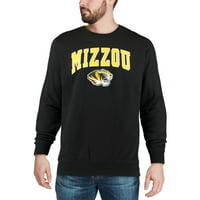 Мъжки Колизеум Черни Мисури Тигрите Arch & Logo Crew Neck Sweatshirt
