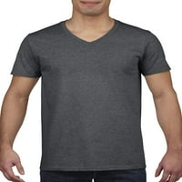 Тениска с късо ръкав на Gildan Men's SoftStyle с V-образно деколте