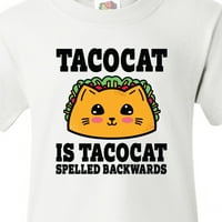 Inktastic Tacocat е такокат, изписан назад Cinco de Mayo младежка тениска
