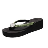 Flip Flops for Women Girls Slip on Thong Slide Sandals - Summer Dressy Bohemian Travel Flat Sandal