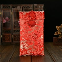 Naierhg Китайски стил бродерия дизайн червен плик късметлия чанта за парти партия доставки