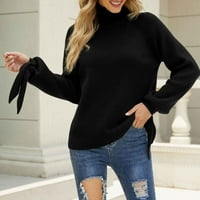 Vivianyo hd пуловери за жени клирънс плюс размер женска мода с дълги ръкави костенурки
