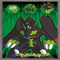 Pokémon - Плакат за стена на Zygarde Grid, 14.725 22.375