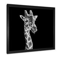 Портрет на жираф в рамка