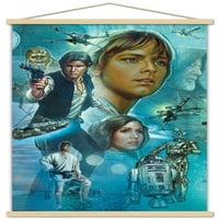 Междузвездни войни: Нова надежда - Плакат за стена на празника, 22.375 34