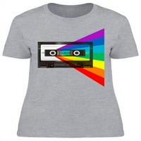 80 -те ретро тениска за тениска -изображения от Shutterstock, женски малки