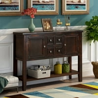GZXZ Cambridge Series Buffet Sideboard Console Table с долен рафт