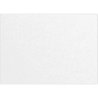 Луксозни # мини плоски карти за бележки, 105лб, кристално бял металик, 9 16, пакет