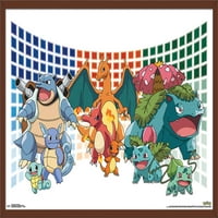 Pokémon - Trio Evolutions Wall Poster, 22.375 34