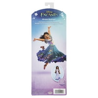 Модната кукла на Disney Encanto Mirabel включва рокля, обувки и клип, за деца на възраст 3+