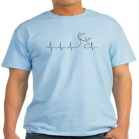 Cafepress - Тениска за лов на сърдечен пулс - лека тениска - CP