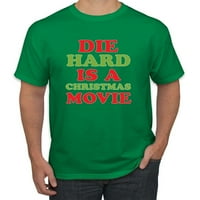 Die Hard е коледна филма за мъже графична тениска, Кели, 2XL