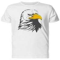 Плешив орел, гледащ встрани tee men -image от Shutterstock