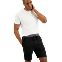 Мъжки меки френски Хавлиени Къси панталони, 2-пак, размери с-5КСЛ