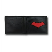 Червена качулка символ Мъжки сгъваем портфейл