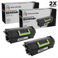 Съвместими заместители за Дел 332-комплект изключително високодоходни черни лазерни тонер касети за употреба в дел лазер Б5460дн