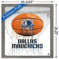 Далас Маверикс-Дрип Баскетбол Стена Плакат, 14.725 22.375