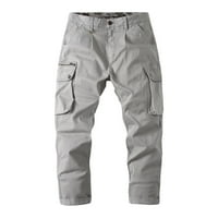 Leesechin Pants for Men Clearance Jeans Sweatpants Pocket Trend Micro Elastic Slim Jeans Като цяло