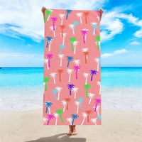 Daiosportswear Двустранно отпечатано отпечатана плажна кърпа Супер финни фибри за възрастни плувни бани за кърпа на едро бързо