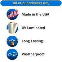 Масачузетс Лос във формата на флаг Стикер Декал - самозалепващо винил - устойчив на атмосферни влияния - направен в САЩ - V Ma