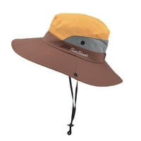 Пижама за жени възрастни жени солидна слънчева шапка рибар шапка басейн шапка на открито кофа шапка лилаво 37