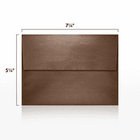 Luxpaper A покана пликове, 1 4, бронзов металик, 1000 пакет