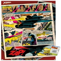 Marvel Comics - Poster на стенния плакат на X -Jet Cyclops с pushpins, 22.375 34