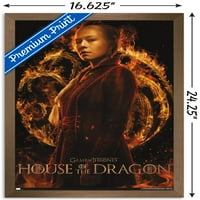 Къща на дракона - Rhaenyra One Live Slit Poster, 14.725 22.375 рамки
