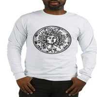 Cafepress - тениска с дълъг ръкав на Medusa - Тениска с дълъг ръкав от еднократна памучна ръкав