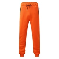 Jyeity epic го търси солиден цвят мъжки стил свободен джоб с цип джобни теглене еластична талия спортни панталони с пълна дължина панталони, които излизат панталони ора
