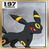 Pokémon - Poster на стената на Umbreon, 14.725 22.375 рамка