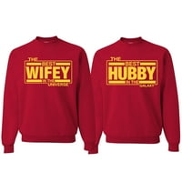 Wild Bobby, най-добрият хъб в галактиката Най-добрата съпруга във Вселената, съвпадаща двойки пуловер от екипаж