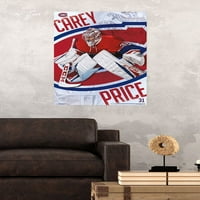 Montreal Canadiens - Плакат за стена на Кери, 22.375 34