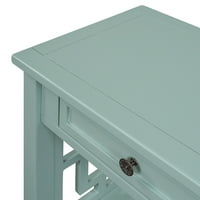 Ирене неизбежен конзола чекмеджета за маса вход бюро отворен рафт правоъгълна всекидневна мебели за дома, зелено