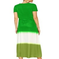 Niuer жени Основна любов отпечатана тениска рокля дами модни рокли с къс ръкав празнично писмо при печат ежедневен слънчев разум
