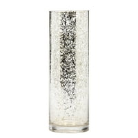 Елегантни изрази от Хосли 11.75 х глем живак стъкло злато ваза, всеки