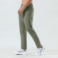adviicd мъже панталони ежедневни тънки торбички панталони мъже мъже големи зелени 2xl