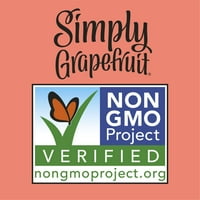 Просто не ГМО всички натурален сок от грейпфрут, Флорида унция бутилка