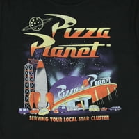Pizza Plane Plane Plane Plane, обслужващ местната тениска на звездния клъстер, 2xl