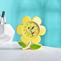 Tinksky Creative Flower Shape Аларма за аларма за леглото напомняне на работния плот Декорация Подарък за рожден ден за деца Ученици вкъщи без батерия