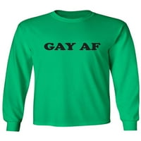 Тениска за гей AF Afl Adult с дълъг ръкав