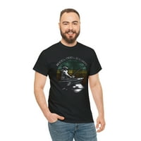 Тениска на бащи за готини на бащи за риболов на риболов
