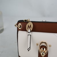 Колекция Джил Кросбоди чанта за жени Веган кожа средна месинджър чанта от Миа к