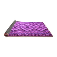 Ahgly Company Indoor Square Southwestern Purple Country Country Rugs, 8 'квадрат