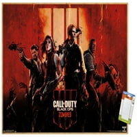 Call of Duty: Black Ops - Poster на Zombie Key Art Wall, 22.375 34