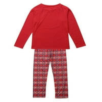 Семейство Gupgi, съвпадащи с възрастни деца Коледни пижами Xmas Pajamas PJS Комплекти