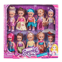 Спаркъл момичета малки приятели комплект от кукли от ДЗУРУ