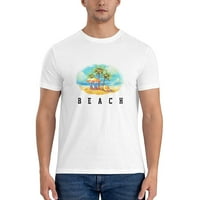 Графични тийнейджъри плаж Лятна тениска с къс ръкав на Гилдан
